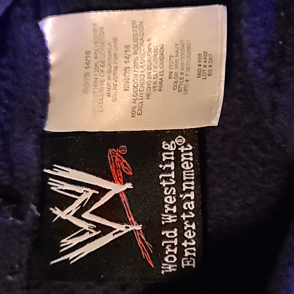 WWE boys blue hoodie - Picture 3 of 4